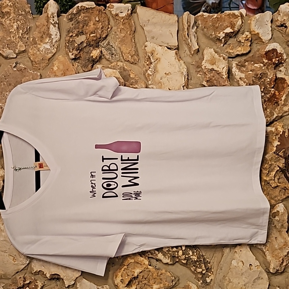 Wine Theme Tshirt